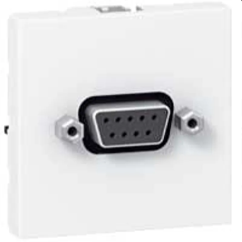Legrand Anschlusseinheit 078765 MSC D-SUB 9p Schraub 2mod ws