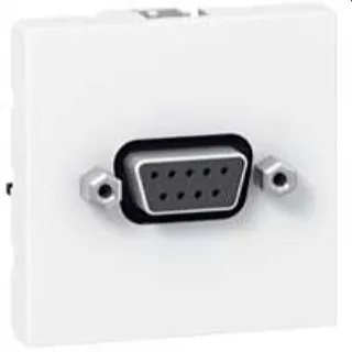 Legrand Anschlusseinheit 078765 MSC D-SUB 9p Schraub 2mod ws