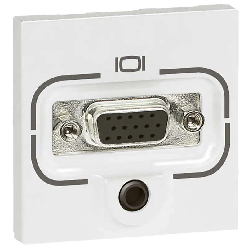Legrand Anschlusseinheit 078774 MSC HD 15+Jack 3,5mm 2mod SK