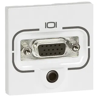 Legrand Anschlusseinheit 078774 MSC HD 15+Jack 3,5mm 2mod SK