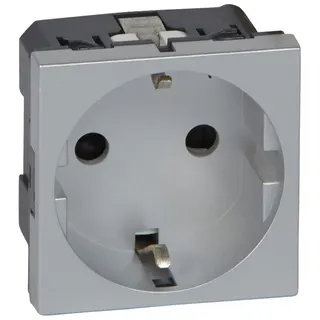 Legrand SCHUKO-Steckdose 079213 MSC SK 2mod alu