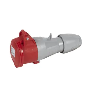 Legrand CEE-Kupplung 555108 4P 16A 415V rot IP44