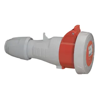 Legrand CEE-Kupplung 555418 4P 32A 415V rot IP67