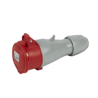 Legrand CEE-Kupplung 555109 5P 16A 415V rot IP44
