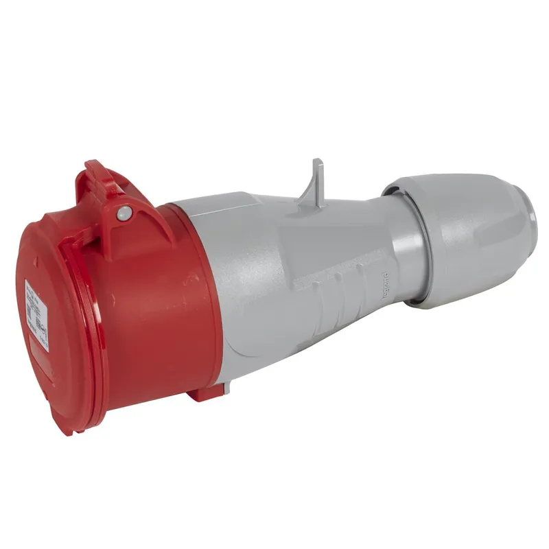 Legrand CEE-Kupplung 555219 5P 32A 415V rot IP44