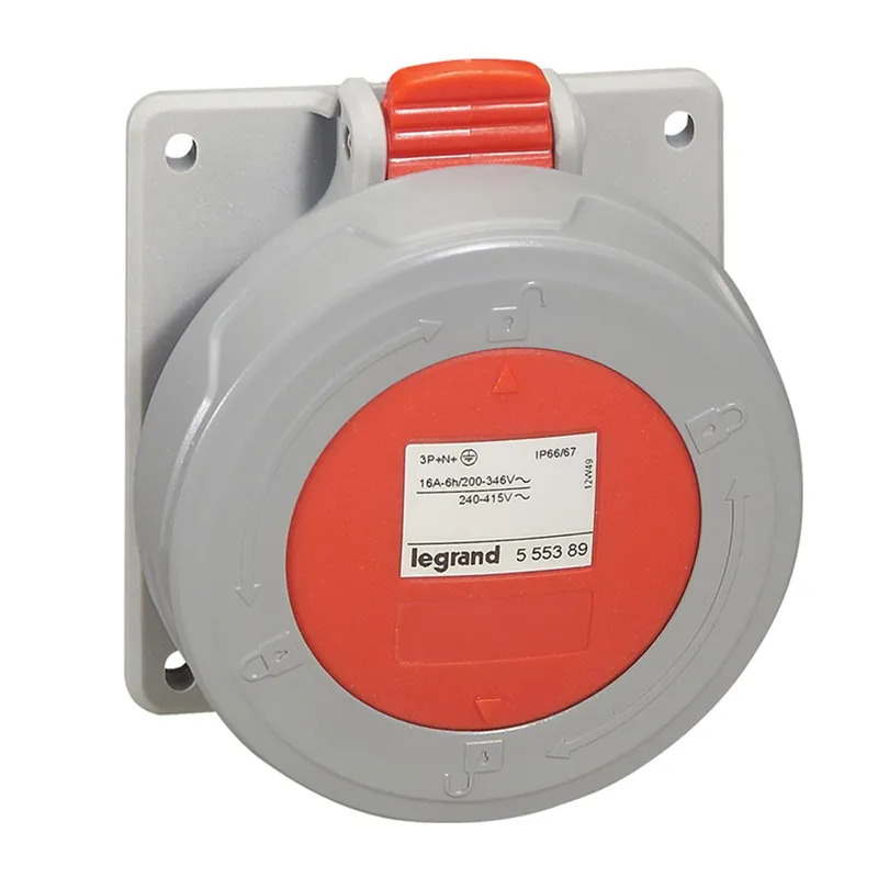 Legrand CEE-Steckdose 555489 5P 32A 415V rot IP67