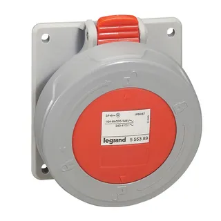 Legrand CEE-Steckdose 555489 5P 32A 415V rot IP67