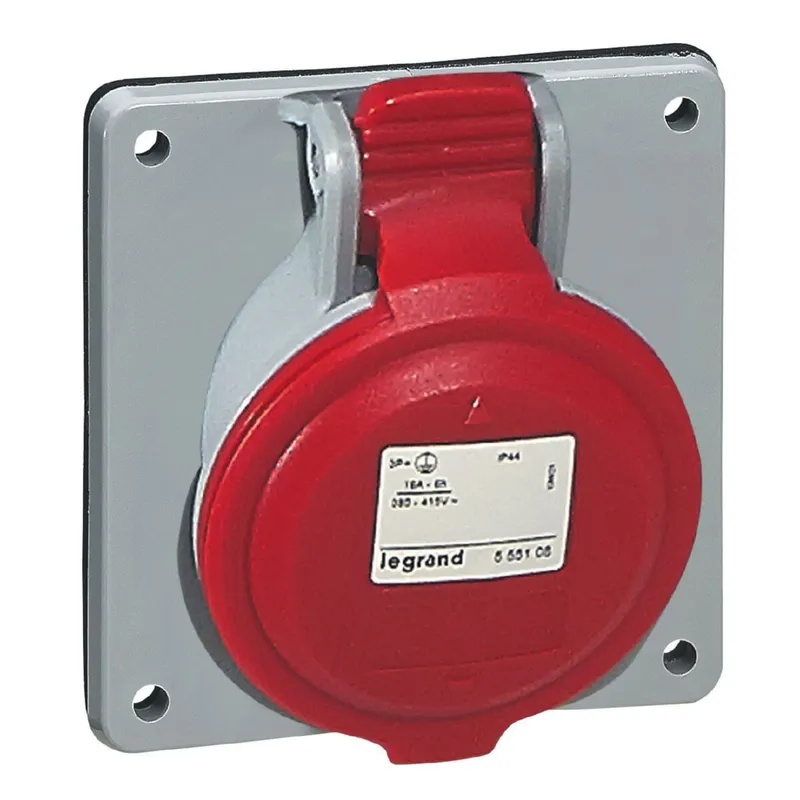 Legrand CEE-Steckdose 555288 4P 32A 415V rot IP44