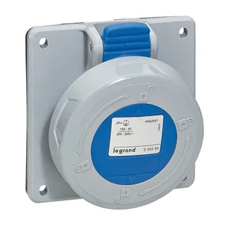 Legrand CEE-Steckdose 555484 3P 32A 230V blau IP67