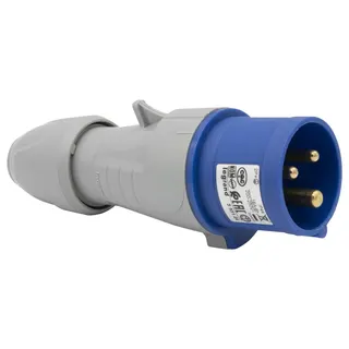 Legrand CEE-Stecker 555124 3P 16A 230V BL IP44