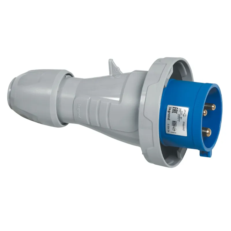 Legrand CEE-Stecker 555326 5P 16A 230V BL IP67