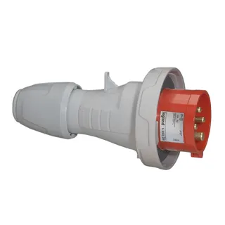 Legrand CEE-Stecker 555438 4P 32A 415V rot IP67