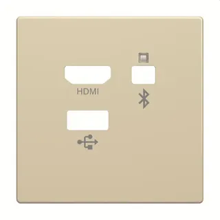 Busch-Jaeger Zentralscheibe 8256-82 Media Connector