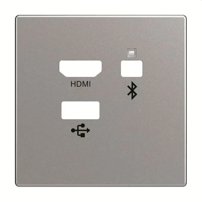 Busch-Jaeger Zentralscheibe 8256-83 Media Connector