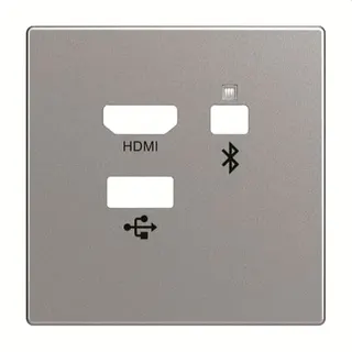 Busch-Jaeger Zentralscheibe 8256-83 Media Connector