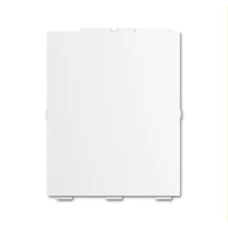 Busch-Jaeger Abdeckung SLS/A.0.11-84 Schriftfeld RTR klein ws