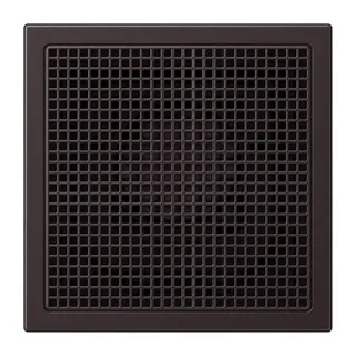 Jung Lautsprechermodul, Serie LS, dark (lackiertes Aluminium) LSMAL4D