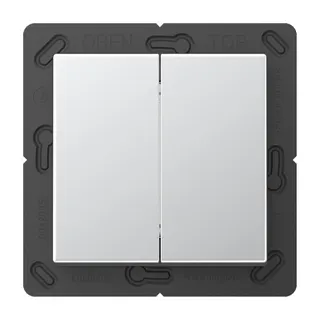 Jung EnOcean Funk-Wandsender 4-kanalig, Serie A, aluminium ENOA595AL