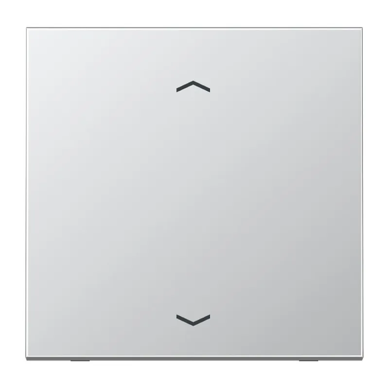Jung EnOcean Funk-Wandsender 2-kanalig, mit Pfeilsymbolen, Serie LS, Aluminium ENOAL2990P-L