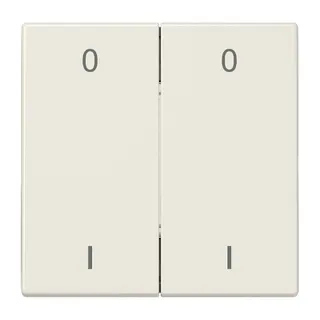 Jung EnOcean Funk-Wandsender 4-kanalig, Symbole 0 I, Serie LS, weiß ENOLS995-01