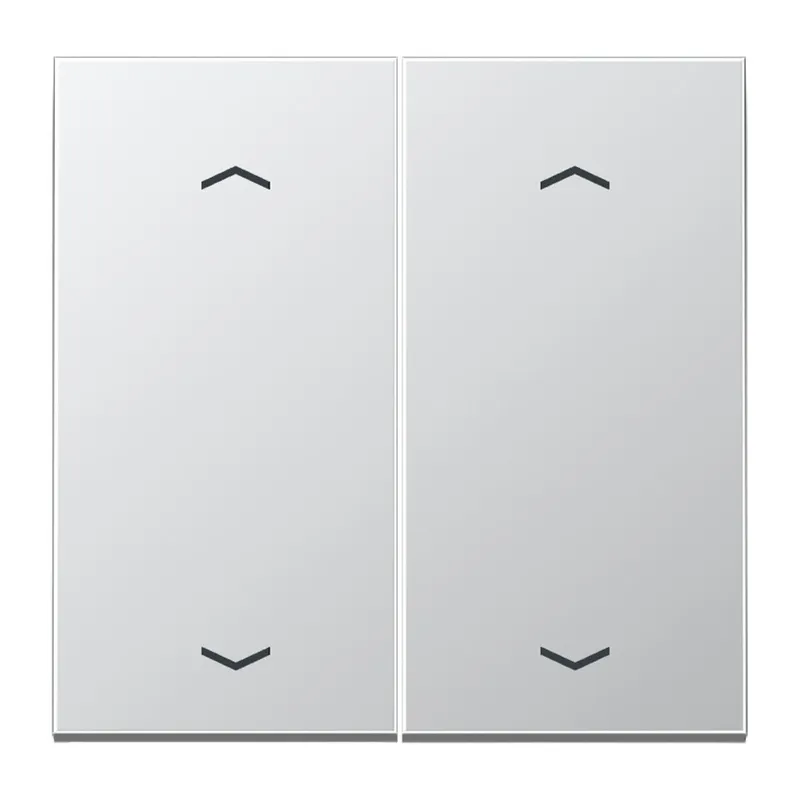 Jung EnOcean Funk-Wandsender 4-kanalig, mit 4 Pfeilsymbolen, Serie LS, Aluminium ENOAL2995MP-L