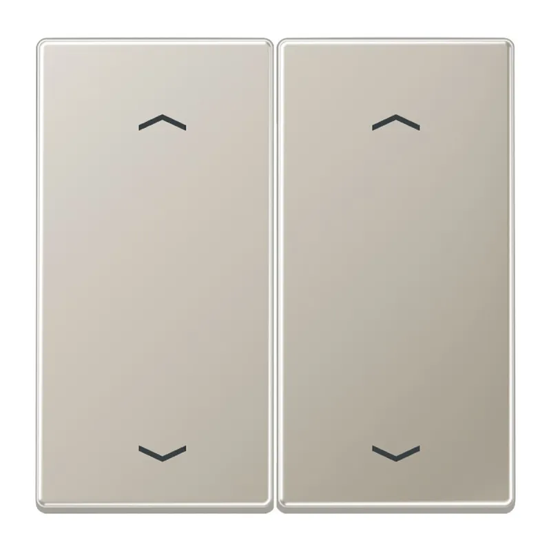 Jung EnOcean Funk-Wandsender 4-kanalig, mit 4 Pfeilsymbolen, Serie LS, Edelstahl ENOES2995MP-L