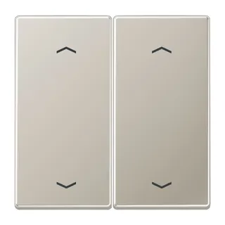 Jung EnOcean Funk-Wandsender 4-kanalig, mit 4 Pfeilsymbolen, Serie LS, Edelstahl ENOES2995MP-L