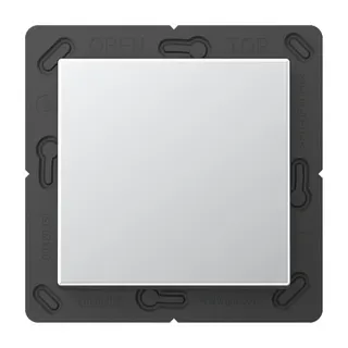 Jung EnOcean Funk-Wandsender 2-kanalig, Serie A, aluminium ENOA590AL