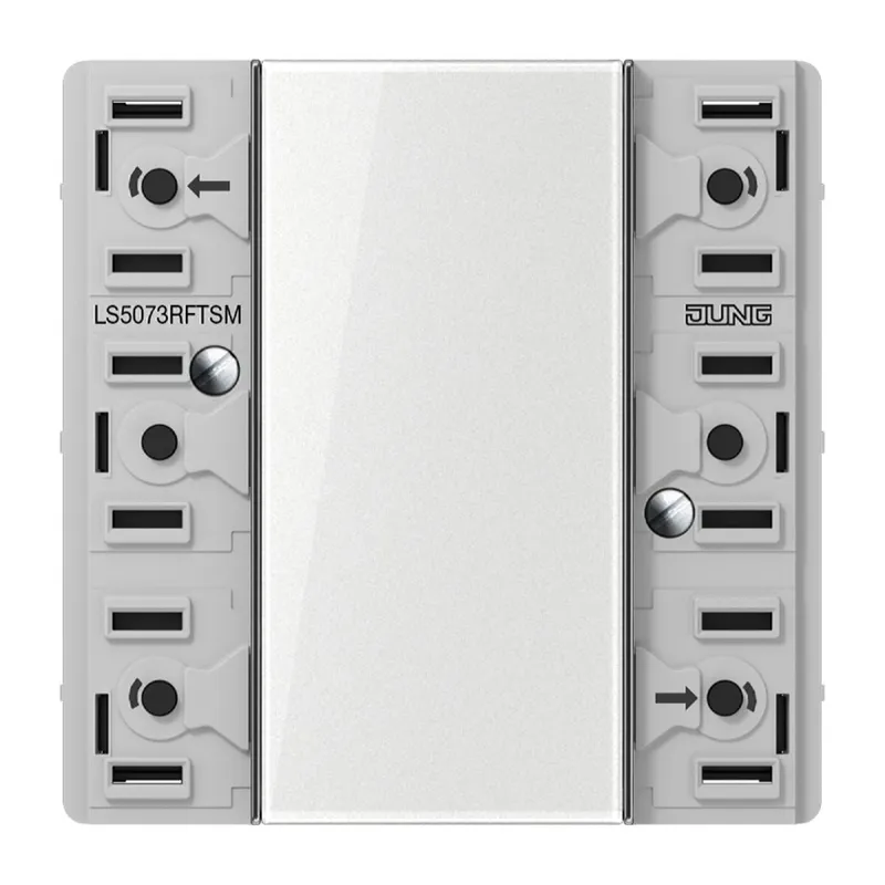Jung KNX RF Funk-Wandsender-Modul 3fach, F50, Serie LS LS5073RFTSM