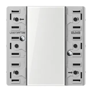 Jung KNX RF Funk-Wandsender-Modul 3fach, F50, Serie LS LS5073RFTSM