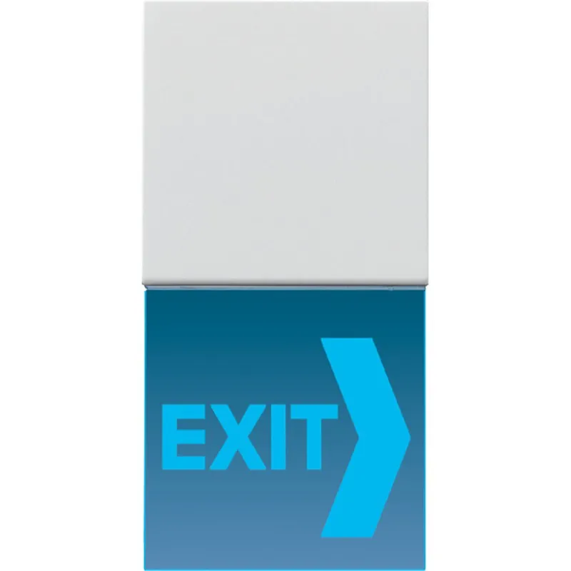 Jung LED-Lichtsignal "Hinweis", blau, Serie LS, lichtgrau (lackiertes Aluminium) LS539N71LGLEDB