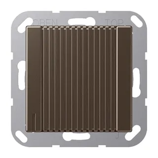 Jung Signalgeber AC 8 ? 12 V ~ / DC 12 ? 17 V, Serie A, mokka A567SMO