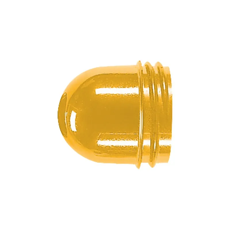 Jung Schraubhaube hoch, für Leuchtmittel mit max. 54 mm Gesamtlänge, Thermoplast, gelb 37GE