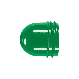 Jung Schraubhaube hoch, für Leuchtmittel mit max. 54 mm Gesamtlänge, Thermoplast, grün 37G