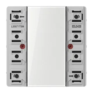 Jung KNX Tastsensor-Modul Standard Standard, 1fach, F50, Serie LS LS5071TSM