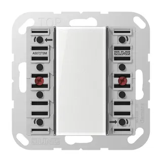 Jung KNX Tastsensor-Modul Standard Standard, 2fach, F50, Serie AS/A A5072TSM