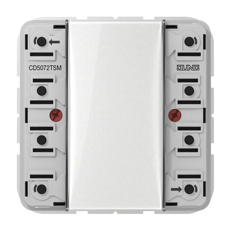 Jung KNX Tastsensor-Modul Standard Standard, 2fach, F50, Serie CD CD5072TSM