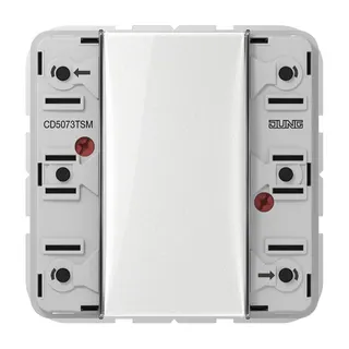 Jung KNX Tastsensor-Modul Standard Standard, 3fach, F50, Serie CD CD5073TSM