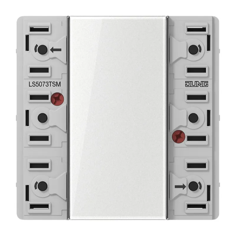 Jung KNX Tastsensor-Modul Standard Standard, 3fach, F50, Serie LS LS5073TSM