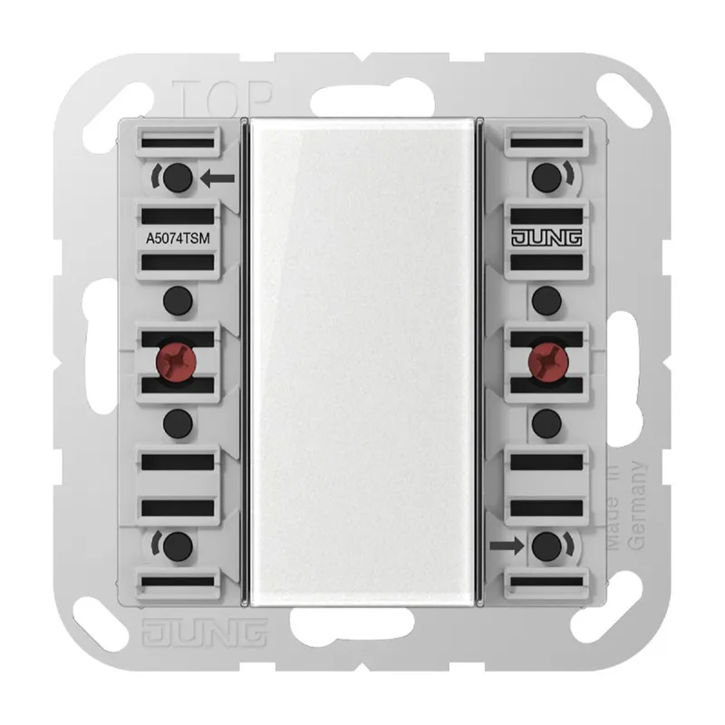 Jung KNX Tastsensor-Modul Standard Standard, 4fach, F50, Serie AS/A A5074TSM
