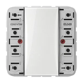 Jung KNX Tastsensor-Modul Standard Standard, 4fach, F50, Serie CD CD5074TSM