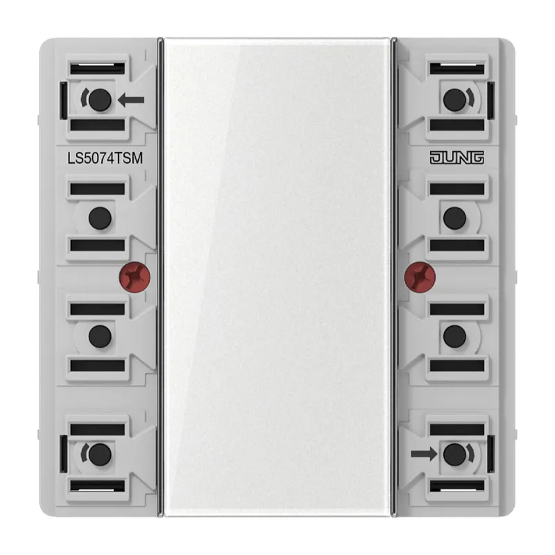Jung KNX Tastsensor-Modul Standard Standard, 4fach, F50, Serie LS LS5074TSM