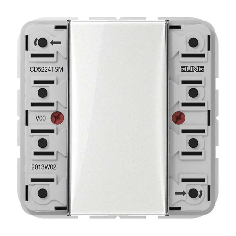 Jung Tastsensor-Modul 24 V AC/DC, 20 mA 2-kanalig, 4 Schaltpunkte, Serie CD CD5224TSM