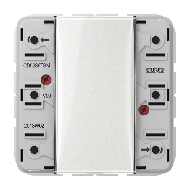 Jung Tastsensor-Modul 24 V AC/DC, 20 mA 3-kanalig, 6 Schaltpunkte, Serie CD CD5236TSM