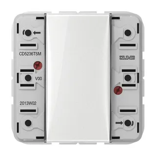 Jung Tastsensor-Modul 24 V AC/DC, 20 mA 3-kanalig, 6 Schaltpunkte, Serie CD CD5236TSM