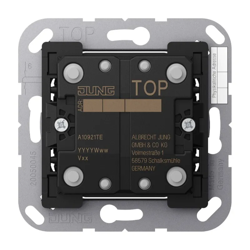 Jung KNX Taster Erweiterung 2fach, Serie AS/A A10921TE