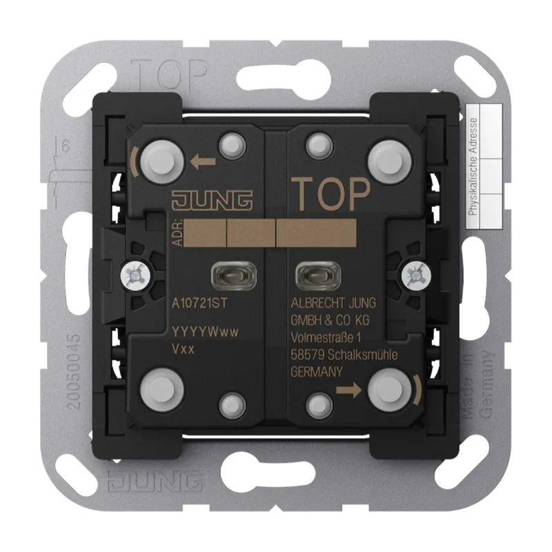 Jung KNX Taster Standard 2fach, Serie AS/A A10721ST