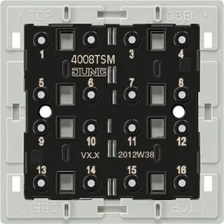 Jung Tastsensor-Modul 4fach, JUNG 2-Draht-Bus, F40 4008TSM