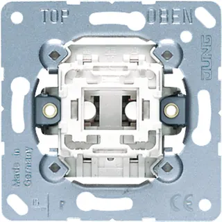 Jung Wippschalter, 10 AX 250 V ~, Kreuz, ohne Krallen 507EU
