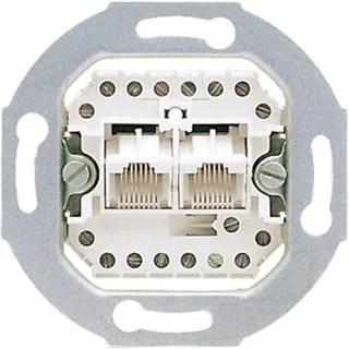 Jung IAE/UAE-Anschlussdose für 2 Terminals (getrennt) UAE8-8UPO